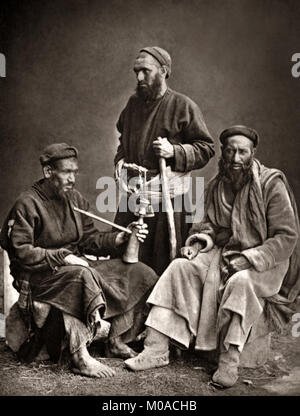 Dards, tribù dal nord del Pakistan nord-occidentale dell'India e Afghanistan orientale, c.1880's Foto Stock