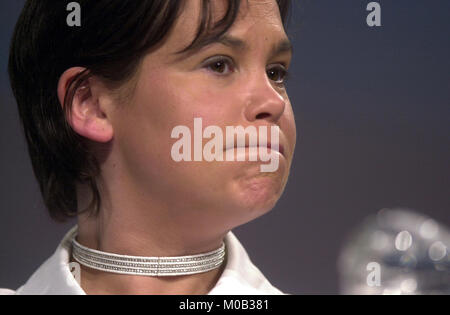 RN Collezione: Mary Lou McDonald. Sinn Fein Vice Presidente, Mary Lou Mc Donald, sarà eletto il nuovo leader e presidente del Sinn Fein, per riuscire Gerry Adams, nel febbraio 2018. Fine. Foto Stock