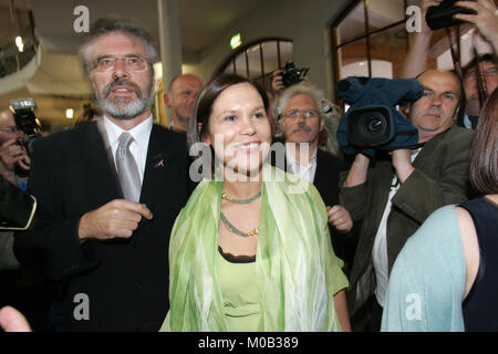 RN Collezione: Mary Lou McDonald. Sinn Fein Vice Presidente, Mary Lou Mc Donald, sarà eletto il nuovo leader e presidente del Sinn Fein, per riuscire Gerry Adams, nel febbraio 2018. Fine. Foto Stock