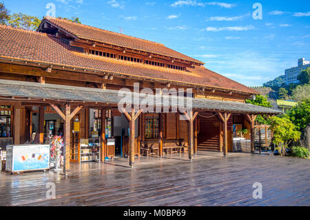 Stazione di Checheng in Nantou, Taiwan Foto Stock