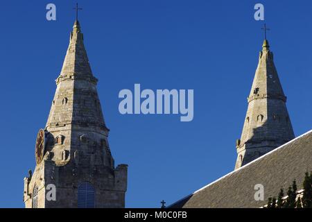 St Machar la cattedrale, l'antica città di Aberdeen. La Scozia, Regno Unito. Foto Stock