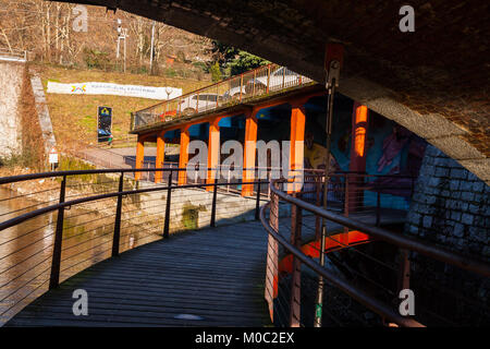 Omegna Lago d'Orta , Verbania , Piemonte , Italia Foto Stock