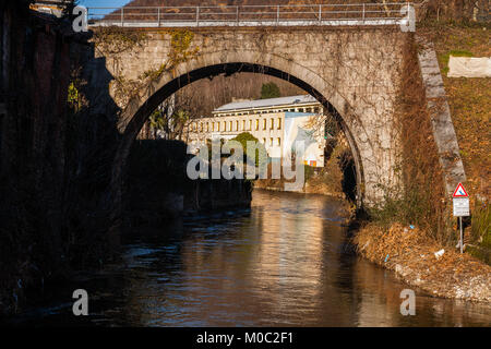 Omegna Lago d'Orta , Verbania , Piemonte , Italia Foto Stock