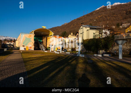 Omegna Lago d'Orta , Verbania , Piemonte , Italia Foto Stock