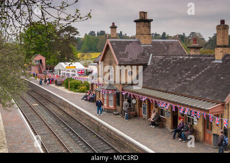 Arley Stazione, Severn Vally Railway Foto Stock