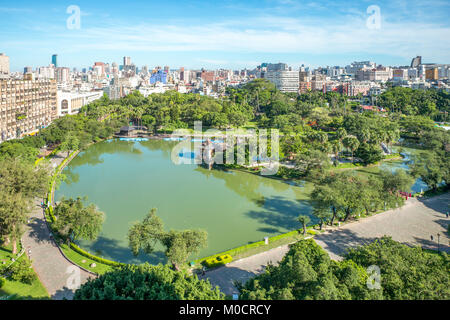 Vista aerea di taichung park Foto Stock