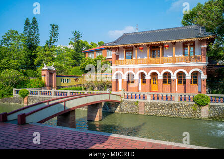 Wufeng Lin residenza familiare e giardino Foto Stock