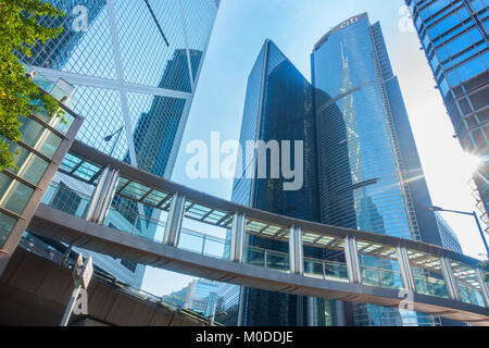 Hong Kong Central District Foto Stock