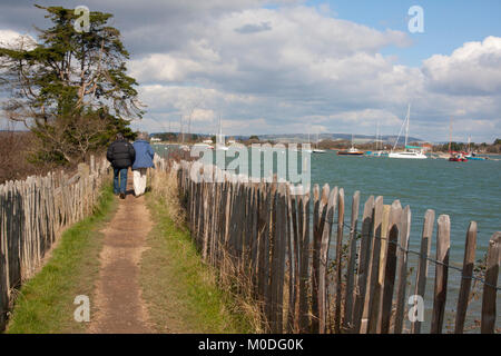 Porto di Chichester a Itchenor, West Sussex, in Inghilterra Foto Stock