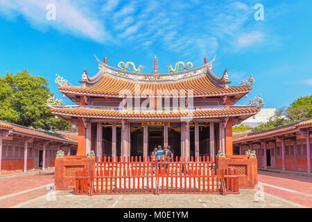 Il Tempio di Confucio in Tainan, Taiwan Foto Stock