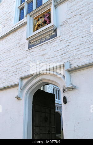 Royal Grammar School, High Street, Guildford, Surrey, Inghilterra, Gran Bretagna, Regno Unito, Gran Bretagna, Europa Foto Stock