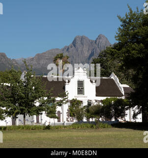 Stellenbosch Western Cape in Sud Africa. Dicembre 2017. Il giocattolo & museo in miniatura alloggiato in un Capo Durch edificio di stile che risale dal 1815 Foto Stock