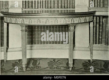 "Robert Adam & i suoi fratelli : la loro vita, lavoro & influenza sulla architettura inglese, la decorazione e il mobilio" (1915) Foto Stock