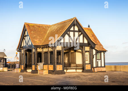 La grade 1 listed building discutibile Hall, Aldeburgh, Suffolk REGNO UNITO Foto Stock