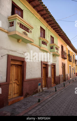 San Gabriel, Ecuador- Novembre 3, 2017: architettura coloniale della città elencate come un patrimonio nazionale Foto Stock