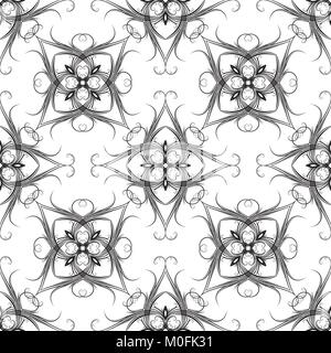Bella seamless pattern. Illustrazione Vettoriale