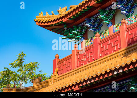 L'Isola di Lantau Hong Kong Cina Asia Jan 13, 2018 il Monastero Po Lin al 34 metro alto Tian Tan Buddha Foto Stock