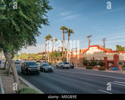 Scottsdale Old Town Center, Phoenix, STATI UNITI D'AMERICA Foto Stock