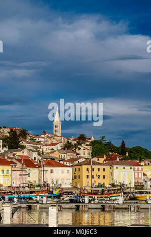 Mali Losinj porto, isola di Losinj, Croazia. Maggio 2017. Foto Stock