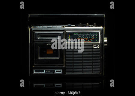 Radioregistratore boombox, Foto Stock