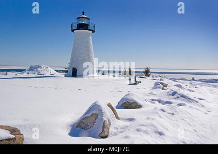 Ned del punto luce (1838) -- Mattapoisett, Massachusetts, STATI UNITI D'AMERICA Foto Stock