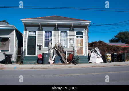 Esterno della casa di New Orleans Foto Stock