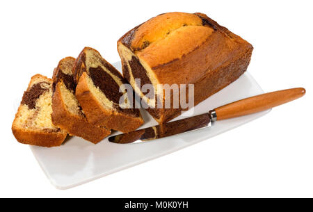 Marmo torta di pane Foto Stock