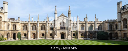 Cortile del Corpus Christi College - Università di Oxford Foto Stock