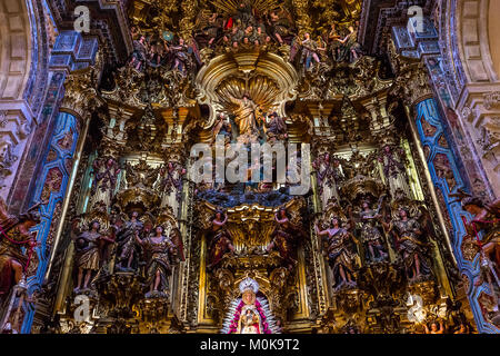 Siviglia Andalusia, maggio, 21, 2017 : gli interni di El Salvador chiesa, 21 maggio 2017, a Siviglia, in Andalusia, Spagna Foto Stock