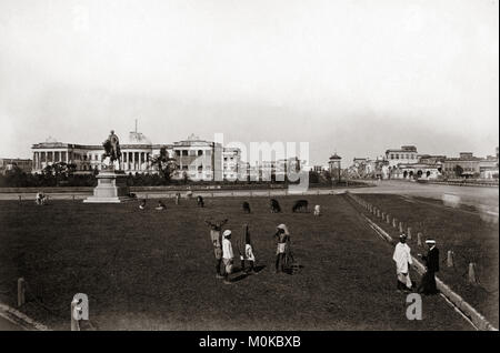 La sede del governo (Raj Bhavan) Calcutta, Calcutta, India, c.1860's Foto Stock