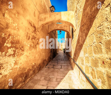 Victoria, isola di Gozo, Malta: La Cittadella Foto Stock