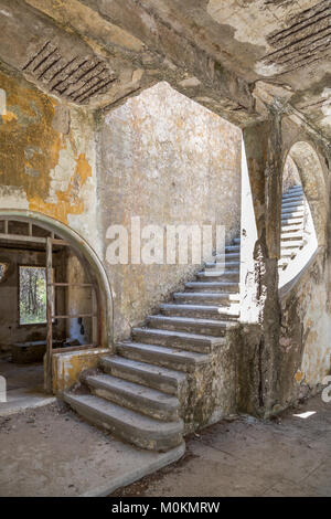 Ospedale fatiscente, perso il posto, Eleousa, Rodi Foto Stock