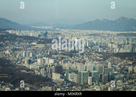 Seoul COREA DEL SUD i mercati e scatti luminosi Foto Stock