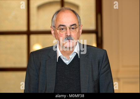 Berlino, Germania. Il 22 gennaio, 2018. Il direttore della Berlino Martin-Gropius-Bau museum, Gereon Sievernich, sorge a Berlino, Germania, 22 gennaio 2018. Credito: Lisa Ducret/dpa/Alamy Live News Foto Stock