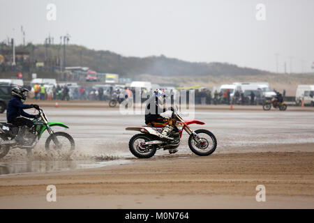 Moto Racing Mablethorpe Foto Stock