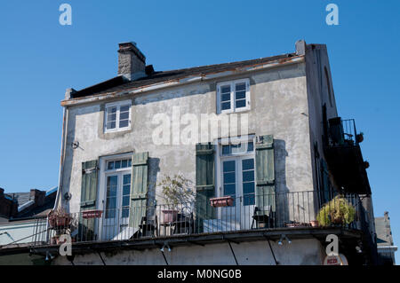 Esterno della casa a New Orleans Foto Stock