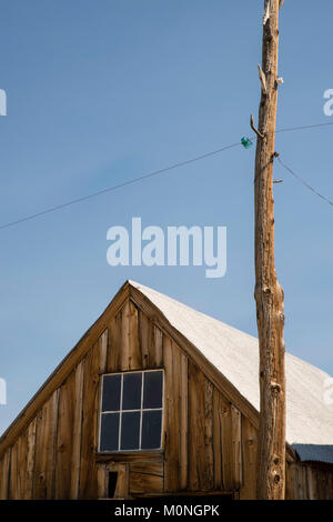 Immagine da Bodie State Historic Park vicino al lago mono e Bridgeport, California. Foto Stock