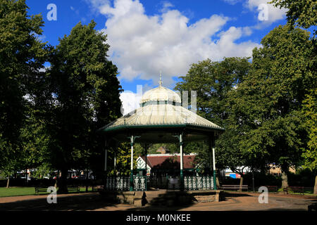 Estate, Hall Leys Park, Matlock Town, Parco Nazionale di Peak District, Derbyshire, England, Regno Unito Foto Stock