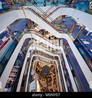 Centro Sevens,shopping mall,Düsseldorf,della Renania settentrionale-Vestfalia,Germania Foto Stock