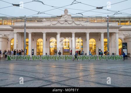 Francia,Herault,Montpellier,Stazione ferroviaria di Montpellier Saint-Roch Foto Stock