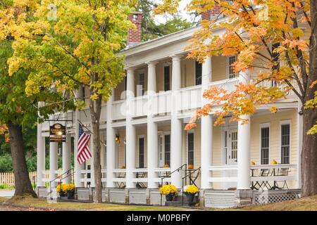 Stati Uniti,New York,Montagne Adirondack,Essex,Essex Inn Foto Stock