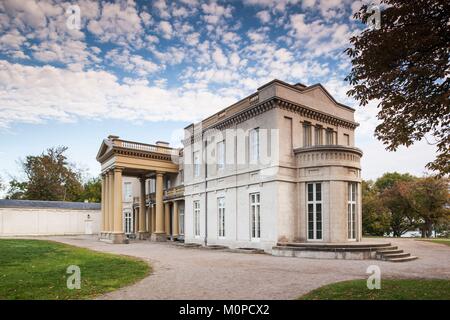 Canada,Ontario,Hamilton,il Castello Dundurn,ex metà del XIX secolo la casa di il primo ministro canadese sir Allan Napier McNab Foto Stock