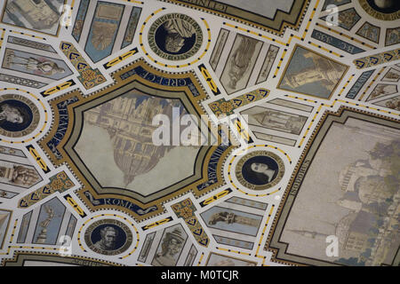 Carnegie Mellon University College of Fine Arts building - soffitto 4 - DSC02465 Foto Stock