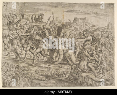 Il trasporto della Croce è un evento significativo nella tradizione cristiana, che commemora il cammino di Gesù Cristo verso la sua crocifissione. È un momento importante nelle osservanze religiose, in particolare durante la settimana Santa e le funzioni del venerdì Santo. Foto Stock