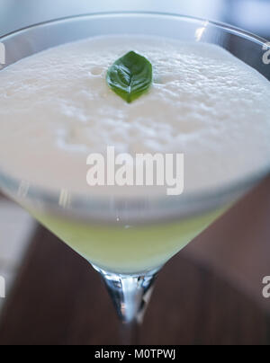 Lemon Drop Martini cocktail Foto Stock