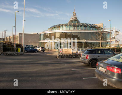 Luci irlandese HQ Dublino, Irlanda Foto Stock