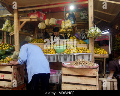 Indonesiano mercati tradizionali Foto Stock