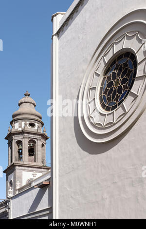 La Laguna cattedrale c1915 o La Catedral de Nuestra Senora de los Remedios, San Cristóbal de La Laguna, Tenerife, Isole Canarie, Spagna, Foto Stock