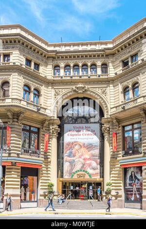 L'Argentina,provincia di Buenos Aires,Buenos Aires,intersezione della Florida Street e Cordoba Avenue,Galerias Pacifico Shopping Centre Foto Stock