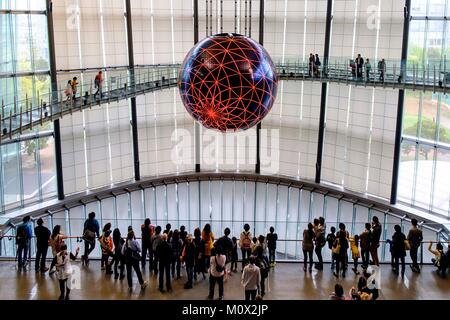 Giappone,Honshu island,Kanto regione,Tokyo,area di Odaiba,Museo Nazionale della Scienza emergente e innovazione Foto Stock